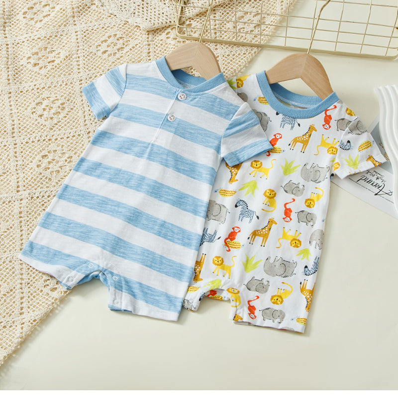 2 new models, newborn baby boy, suitable for newborns from 3 to 9 months.