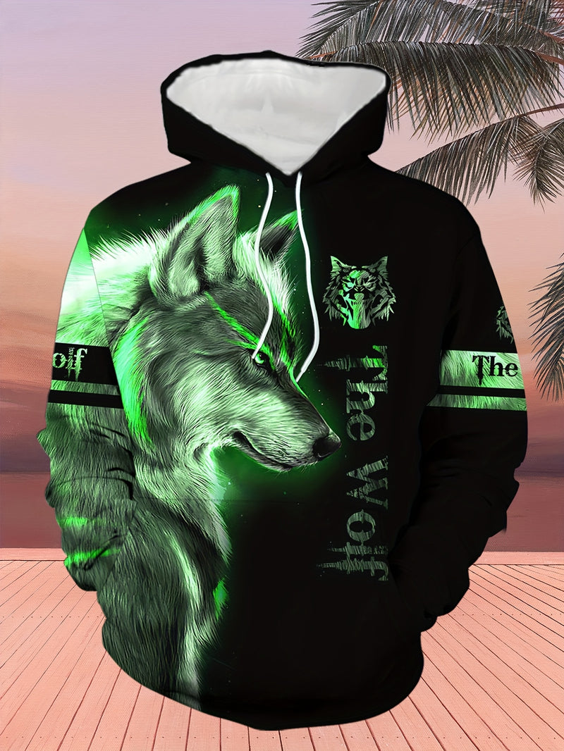 Men's Spring/Autumn Long-Sleeve Casual Sweatshirt Set.