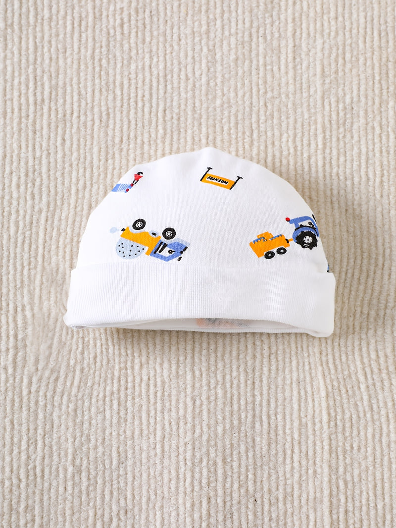 8pcs Newborn Baby Boy Bodysuit Set.