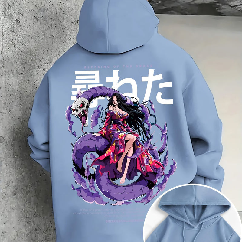 Men's Fashion Printed Hoodie Sweatshirt.