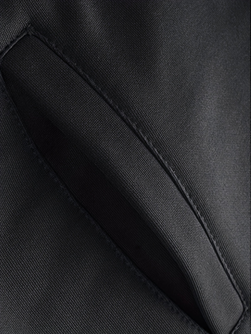 Men's Tracksuits 2pcs Set - Stand Collar Ribbed Hem Sportswear.