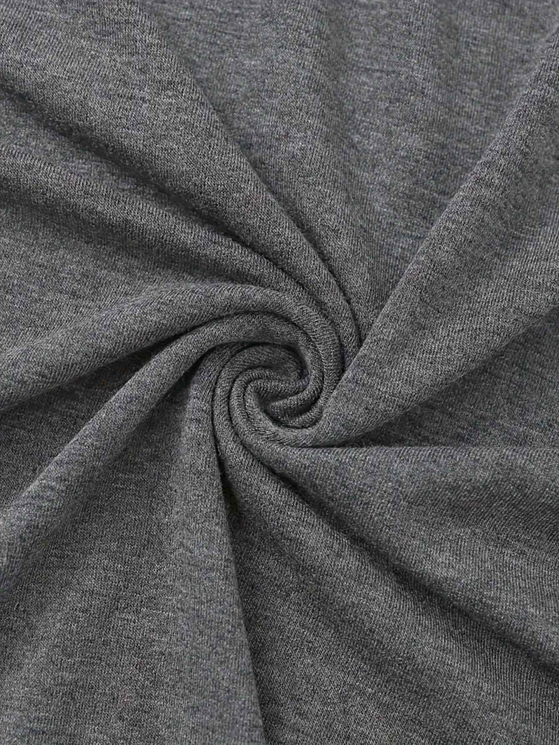 Women's Short-Sleeve Round-Neck T-Shirt with A-Z Letter Print.