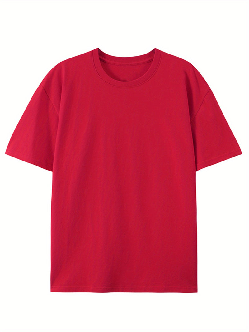 Men's Summer Back Print T-Shirt.