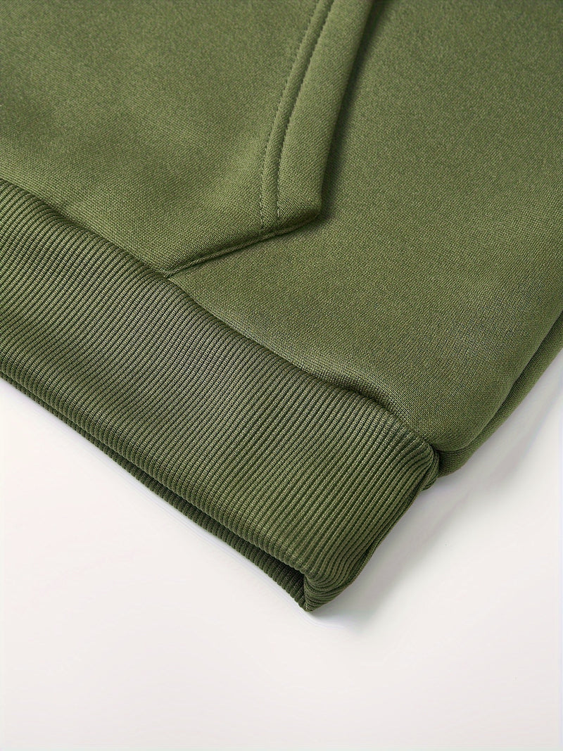 2pcs Men's Hooded Long-Sleeve Sweatshirt.