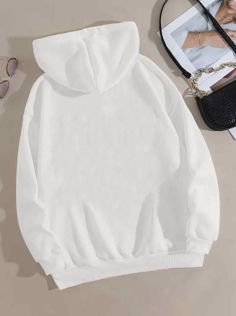 Women's Pocket Hoodie with Lining.