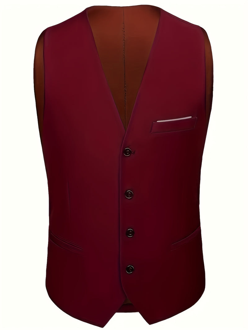 A Men's Three-Piece Suit Consisting of a Blazer.