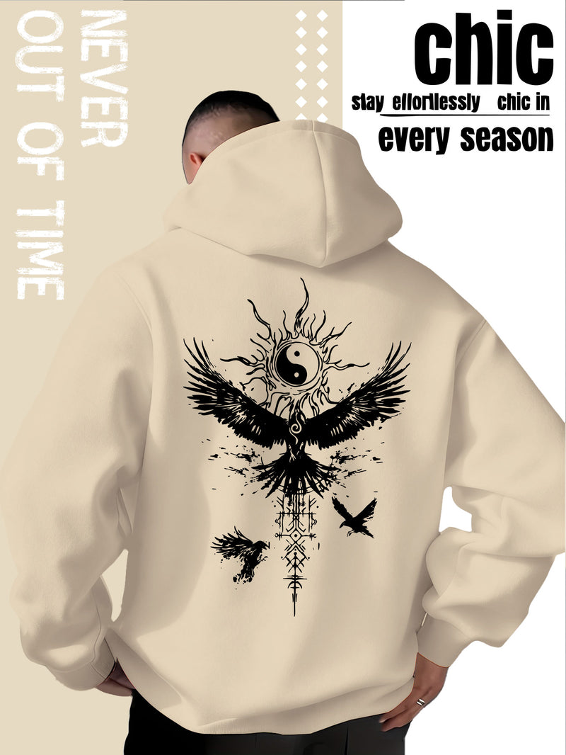 Men's Hooded Sweatshirt.