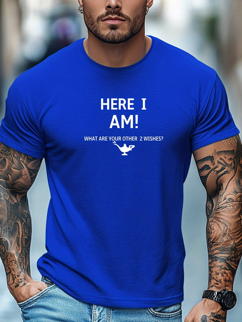 Men's Funny Short-Sleeve T-Shirt.