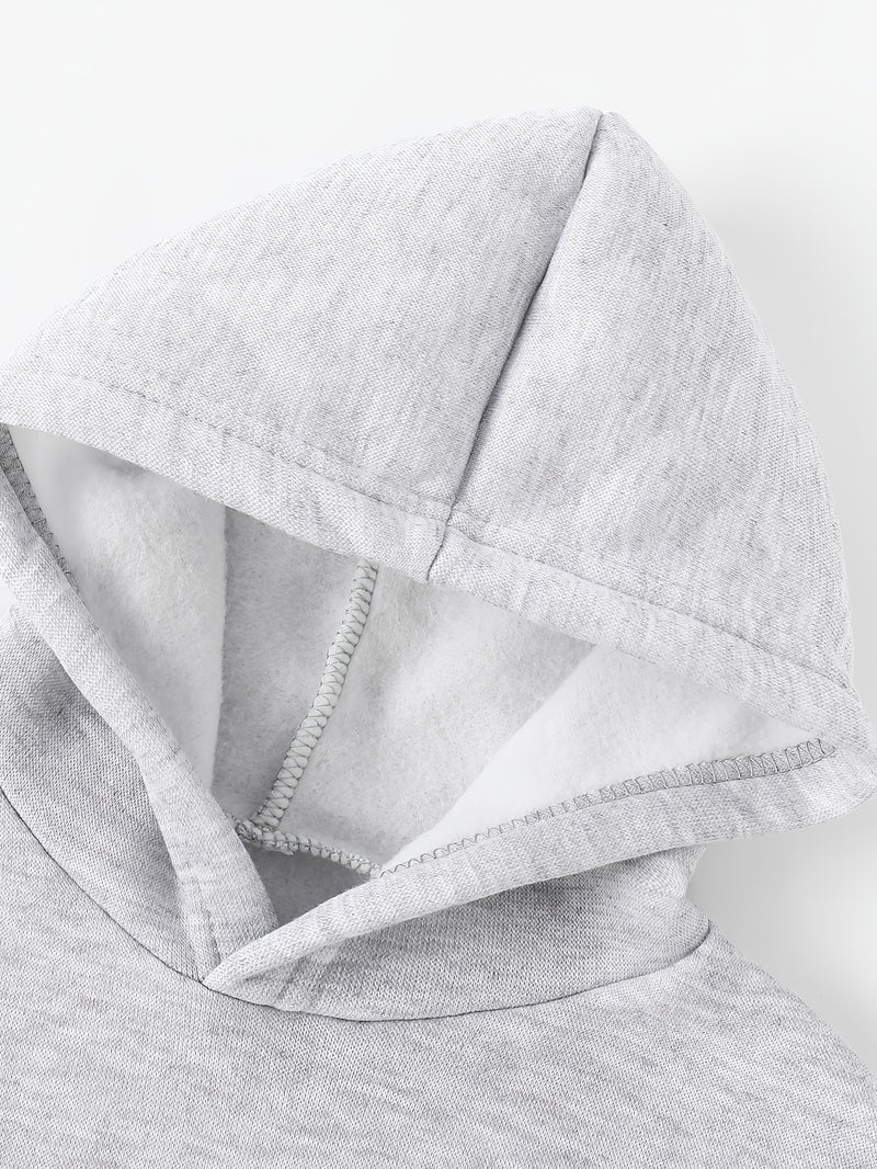 Boys' Autumn/Winter Casual English Letter Graphic Fist Bump.