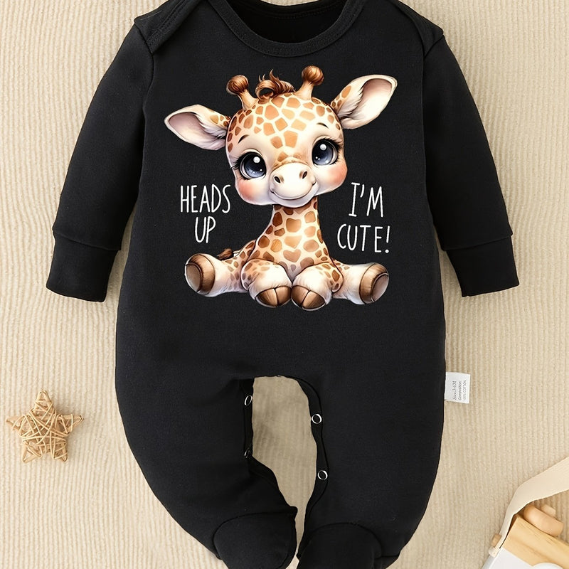 ACTFLASH Baby Newborn Bodysuit with Footed Romper Suit.