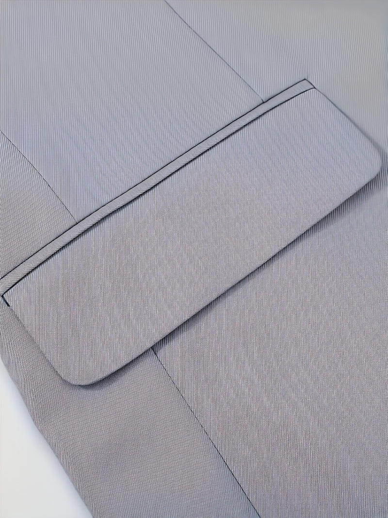 Men's 2pcs Suit Set, Blazer + Trousers, Business Casual.