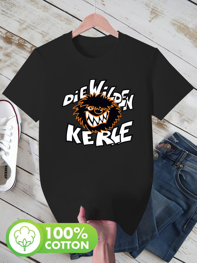 Graphic T-Shirt Casual Short Sleeve Tee for Men & Women.