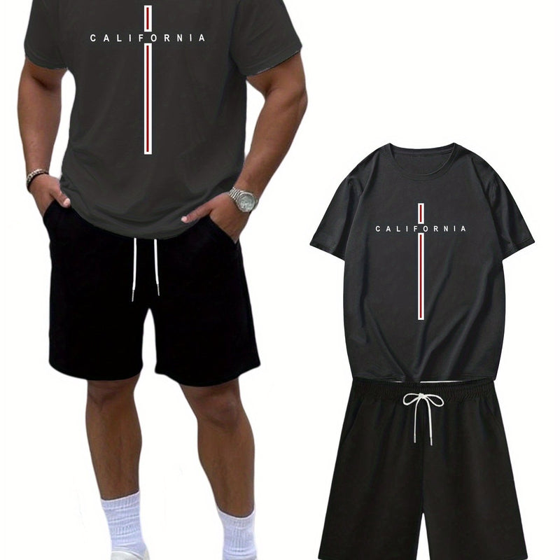 Plus-Size Men's Casual Short-Sleeve Shirts Paired.