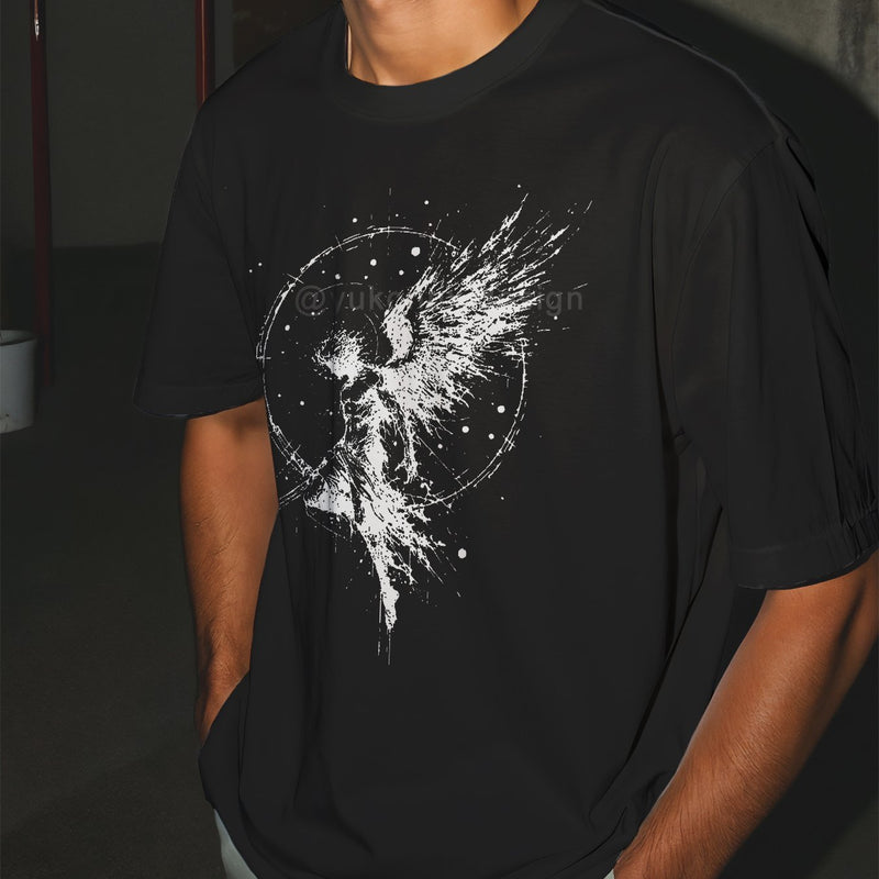 Men's Casual Crew Neck Short T-Shirt.