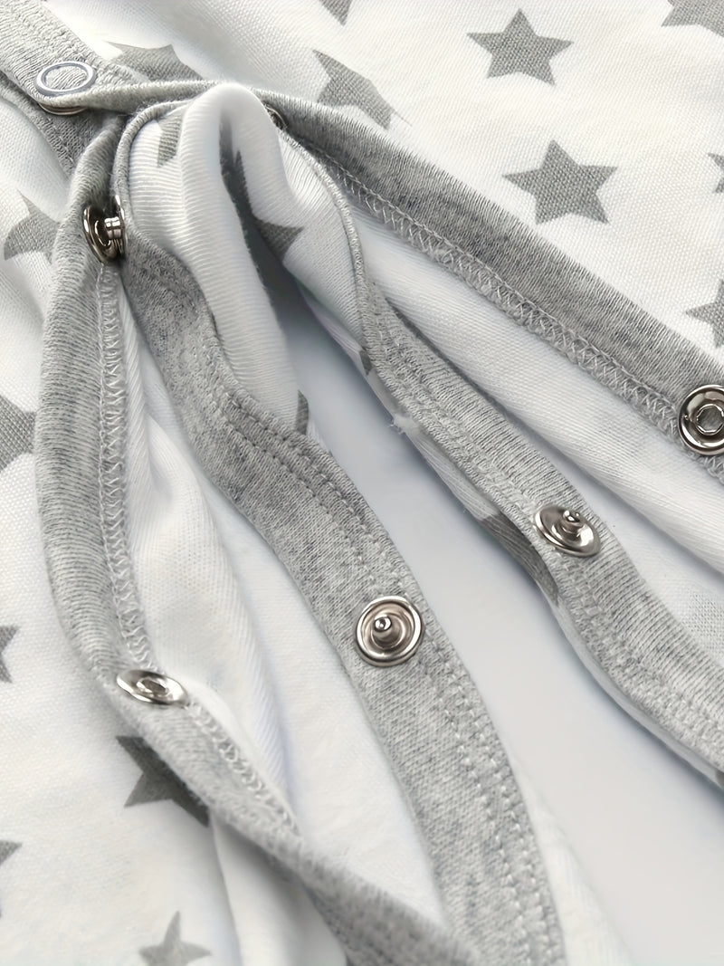 3pcs Set of Footed Onesies for Boys And Girls.