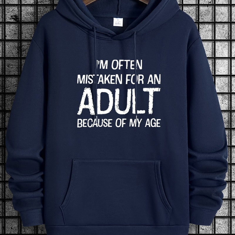 Men’s Hooded Sweatshirt New Spring.