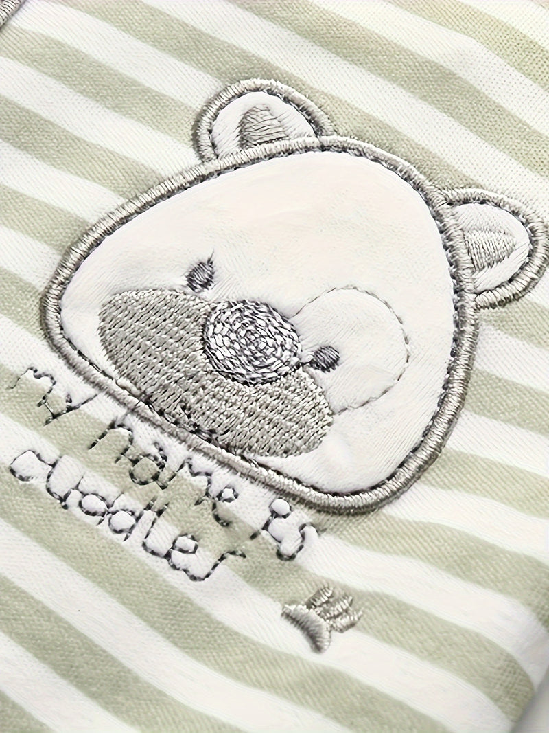 3pcs Set of Footed Onesies for Boys And Girls.