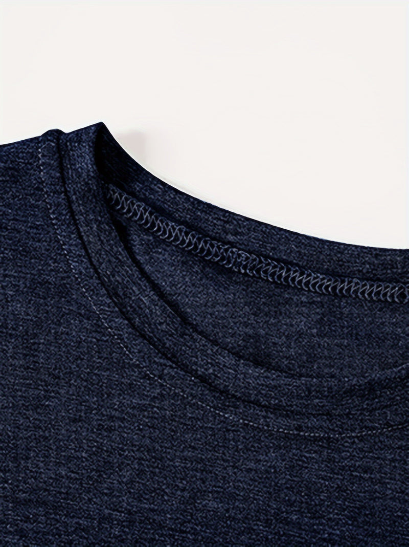 Women’s Casual Sports Vintage Loose Round-Neck Short-Sleeve T-Shirt.