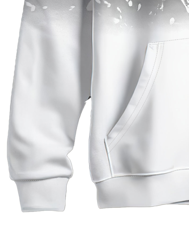 Men's Casual Sportswear Set - Fashionable American Letter.