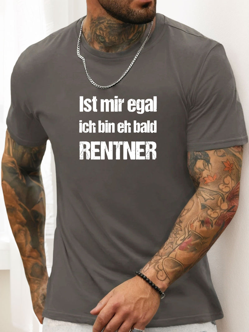 Men's German Slogan T-Shirt.