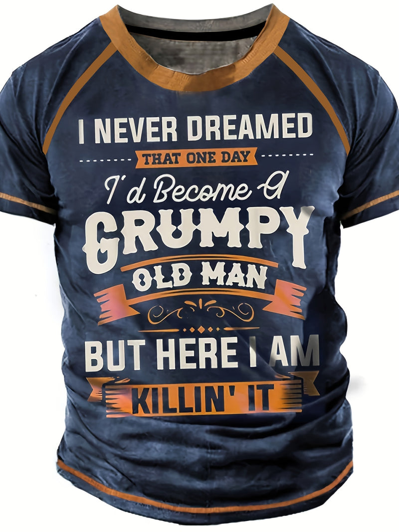 Men's Unisex T Shirt Tee Slogan T Shirts Letter Graphic Prints.