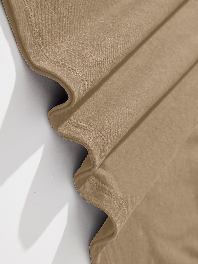 Men'S Casual Summer Cotton Crew Neck T-Shirt.