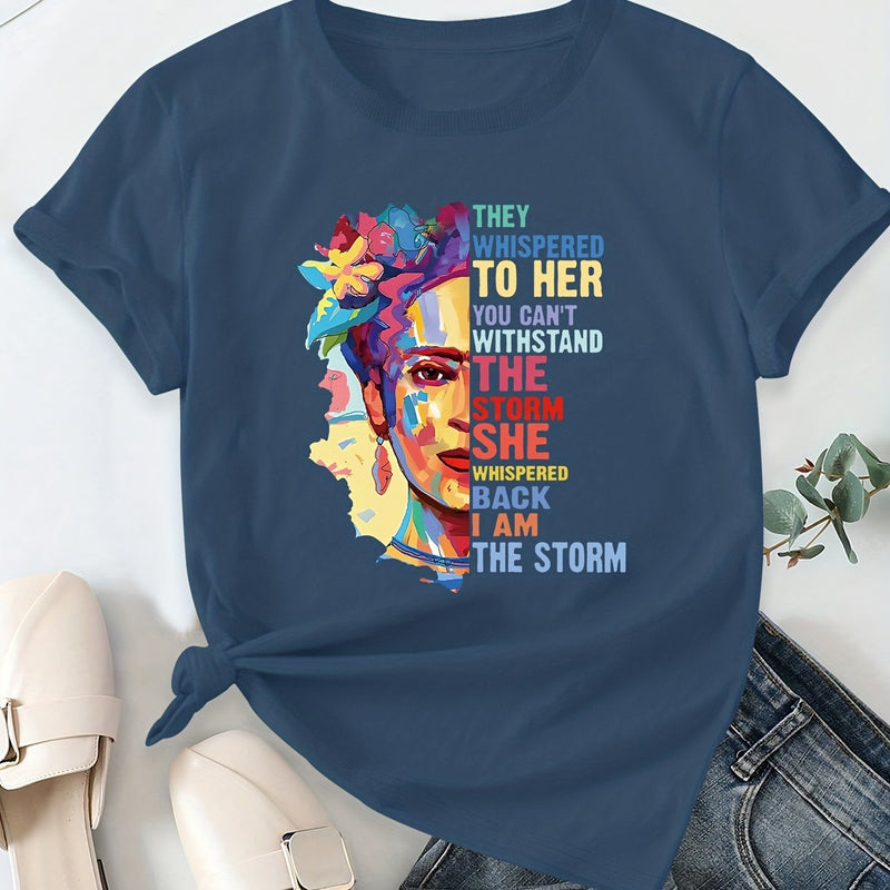 Women’s Casual Short Sleeve T-Shirt.