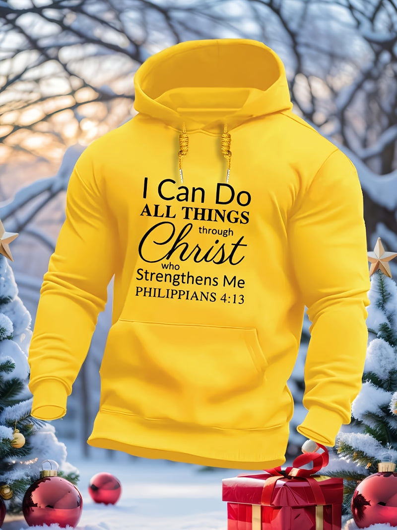 Men's Casual and Cozy Hoodie.