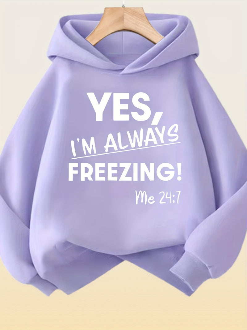 Women’s Comfortable Thickened Fleece Hoodie.