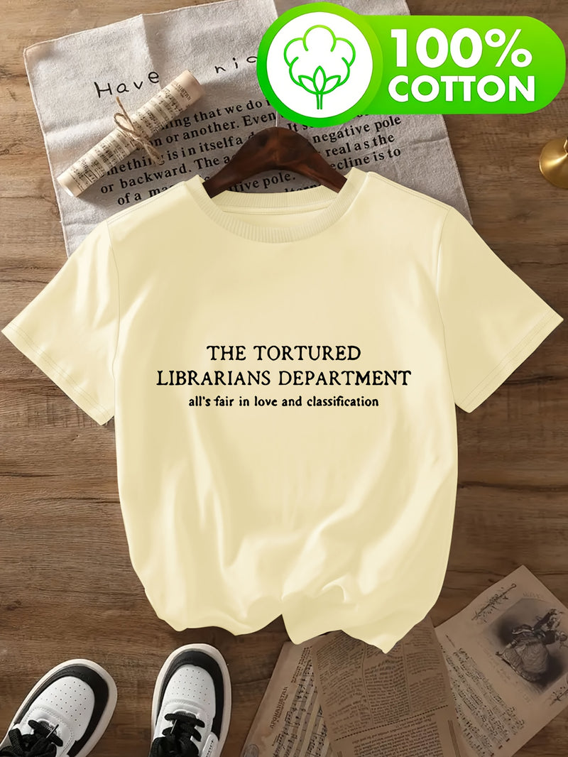 Women's T-Shirt with Short Sleeves.