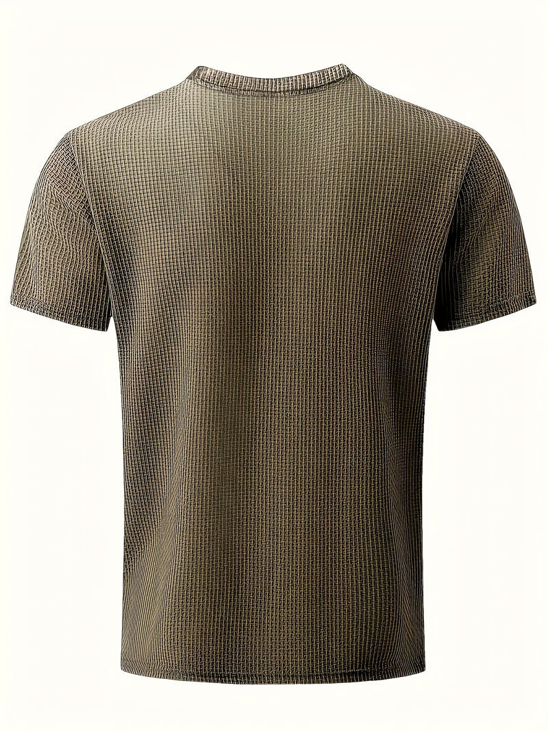 Men's T-Shirt, Cool And Breathable with a Round Neck And Short Sleeves.
