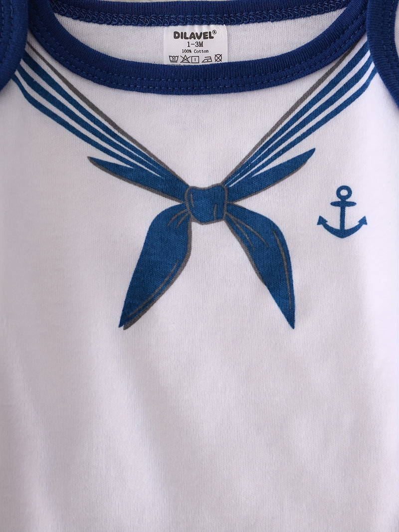 5pcs New Autumn/Winter Children's  Romper, Boys and Girls Fitted.