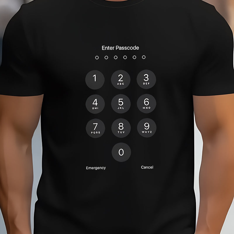 Men's Slim Fit Cotton T-Shirt.