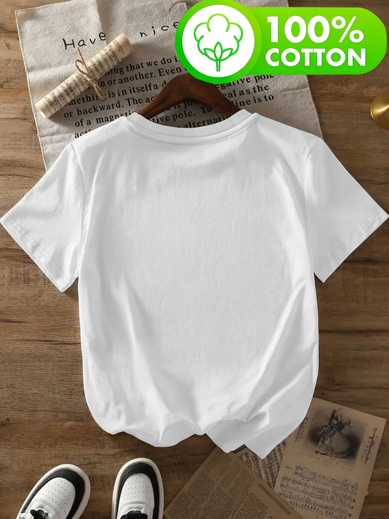 Women's T-Shirt Graphic Print - Spring/Summer Fashion.
