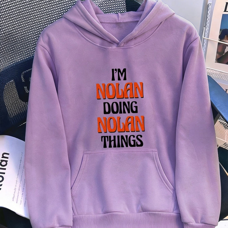 Women's Pocket Hoodie.