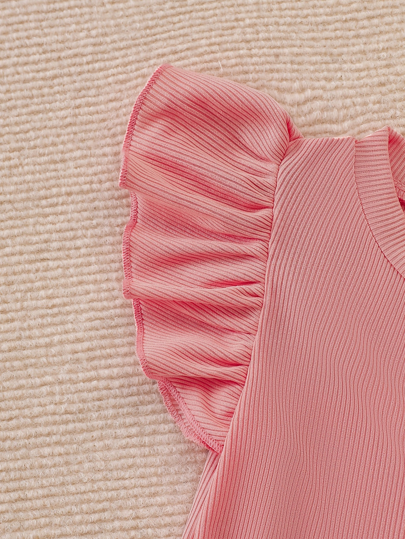 Ten-piece Girls' Casual Style Set with Purple.