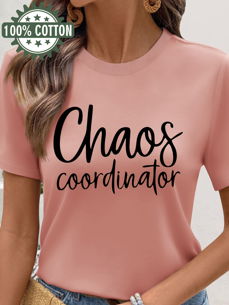 Women's Short Sleeved T-shirt.