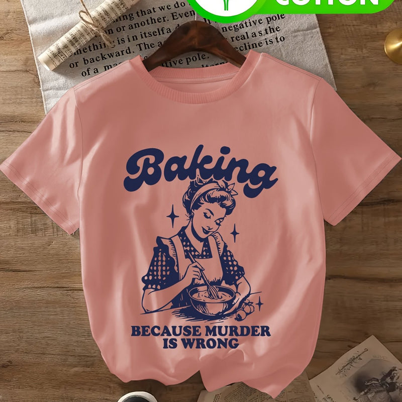 Women's Fashion Pure T-Shirt.