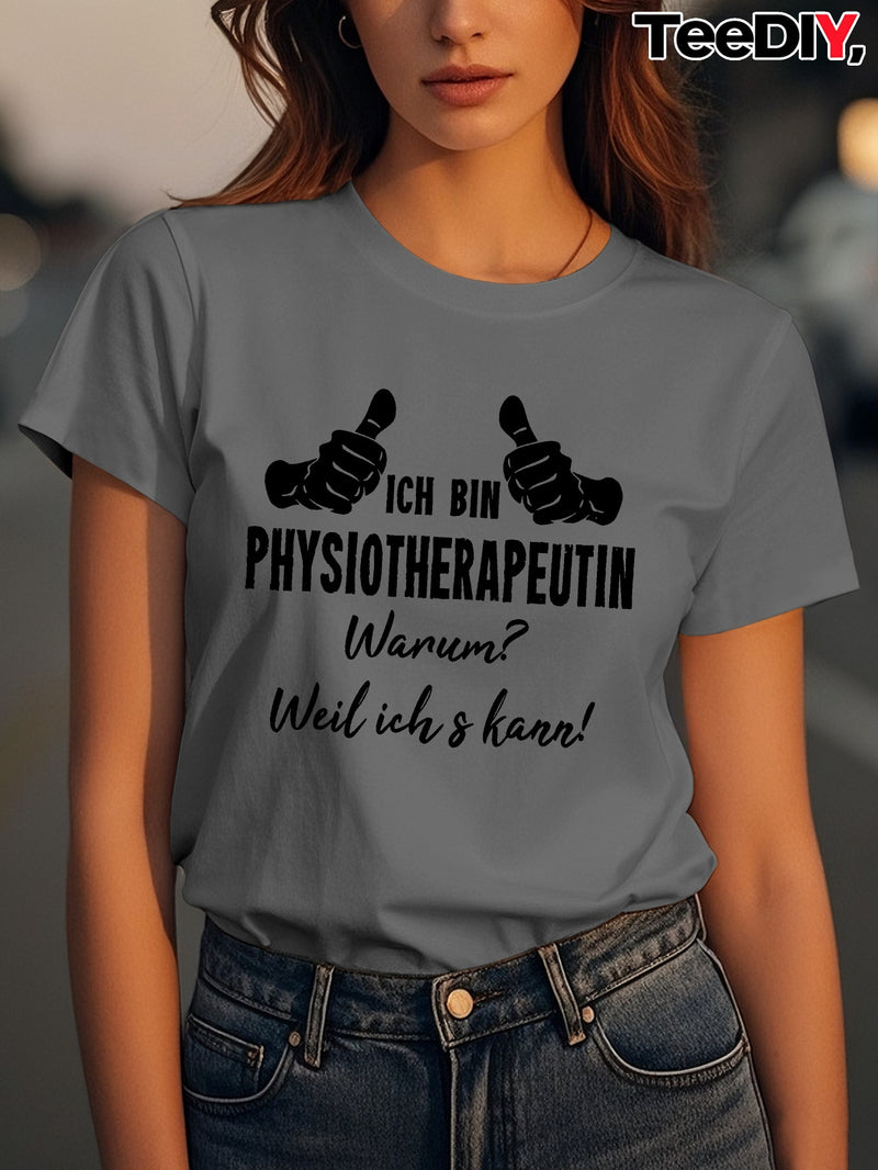 Women's T-Shirt with Short Sleeves.