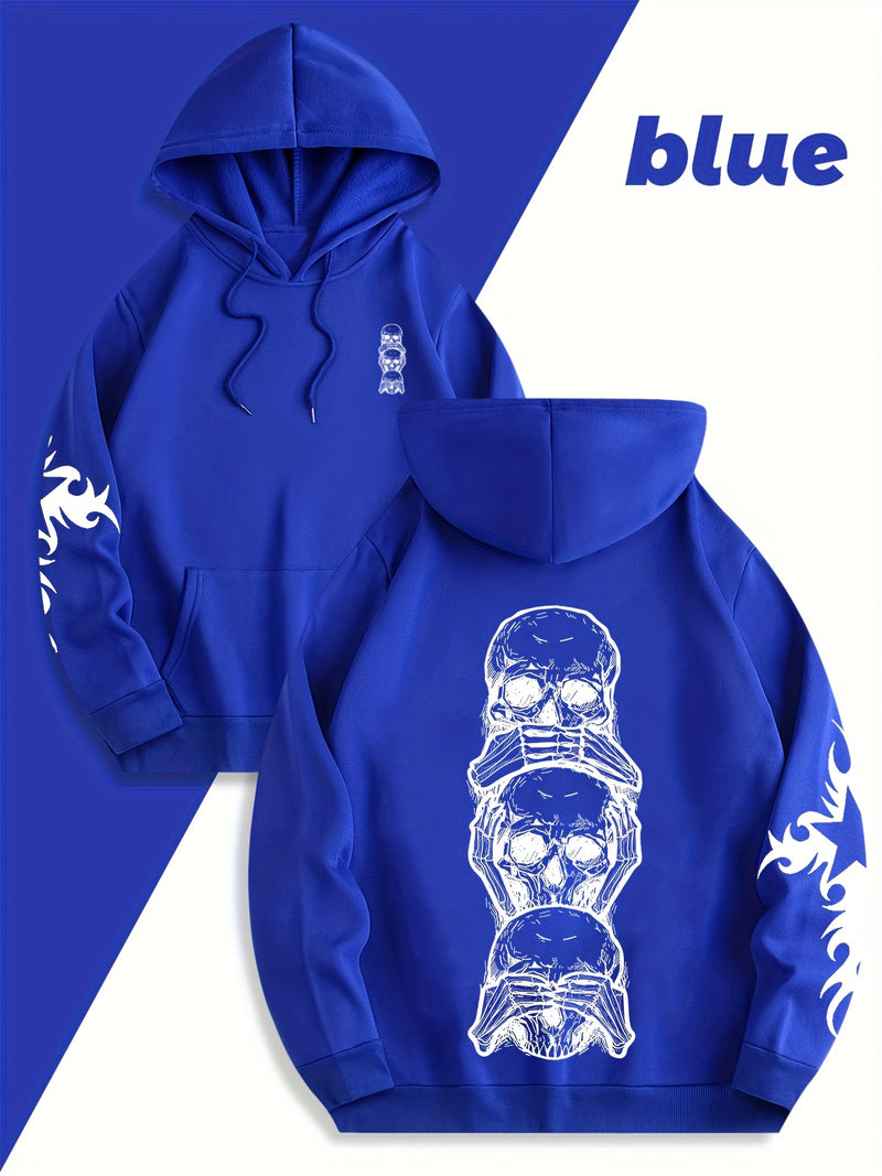 Men's New Trendy "Open-Eye" Print Sweatshirt.