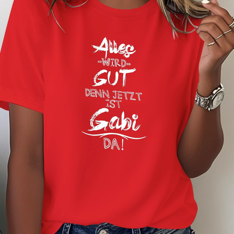 Women's German Name Gabi T-Shirt.