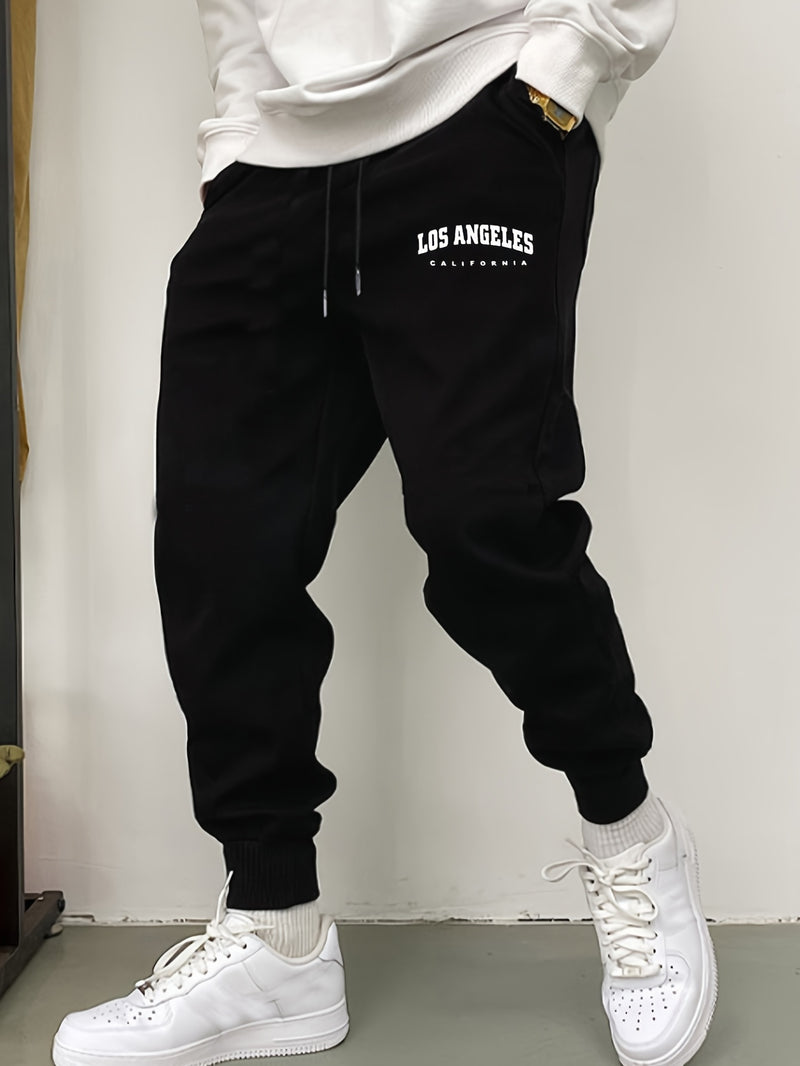 Men's Casual Sweatpants, Comfortable Autumn And Winter Sports Trousers.