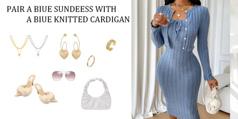 Women's Casual Simple Fashion Textured Solid Color Bow Tie Camisole Dress.