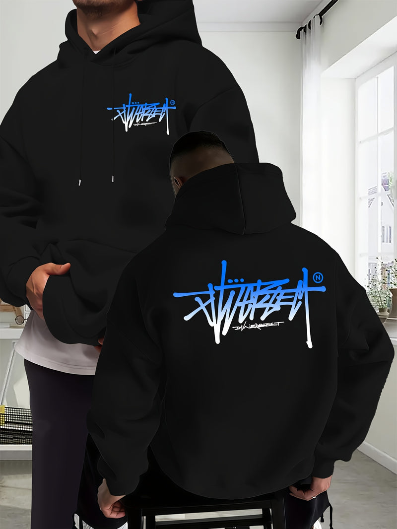 Men's Trendy Autumn-Winter Hooded Sweatshirt.