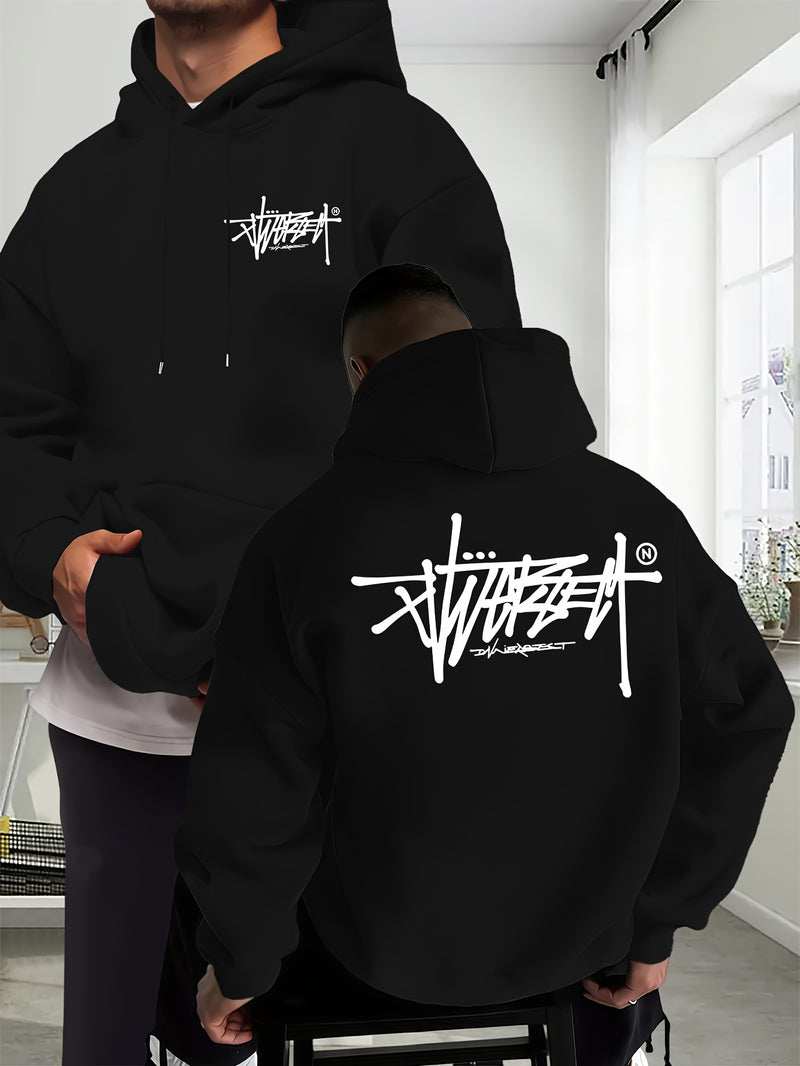 Men's Trendy Autumn-Winter Hooded Sweatshirt.