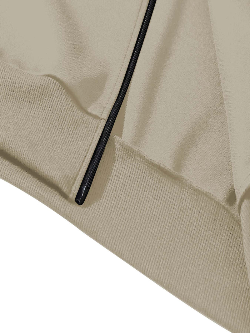 Men's Two-Piece Round Neck Jacket and Pants.