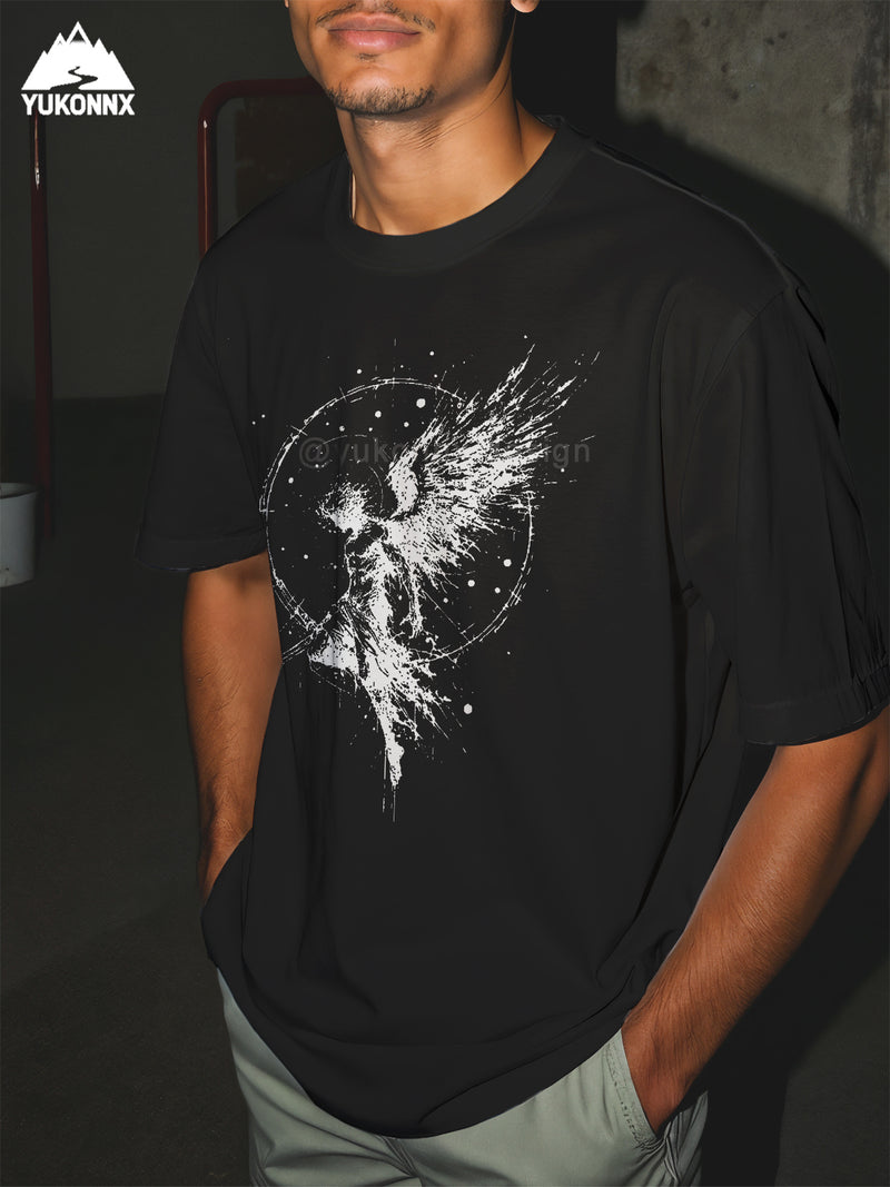 Men's Casual Crew Neck Short T-Shirt.