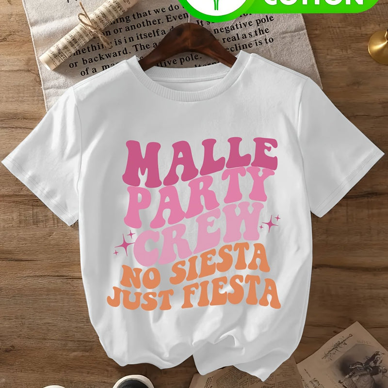 Women's T-Shirt Graphic Print - Spring/Summer Fashion.
