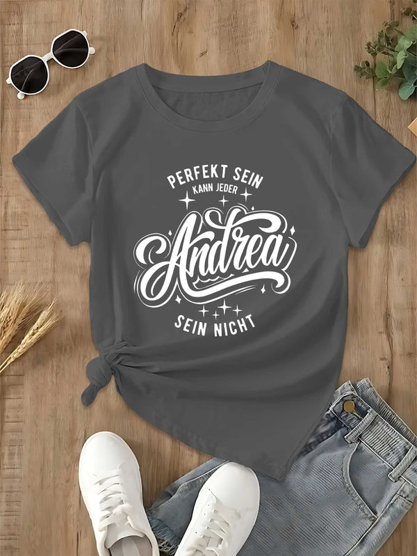 Women's German Name ANDREA T-Shirt.