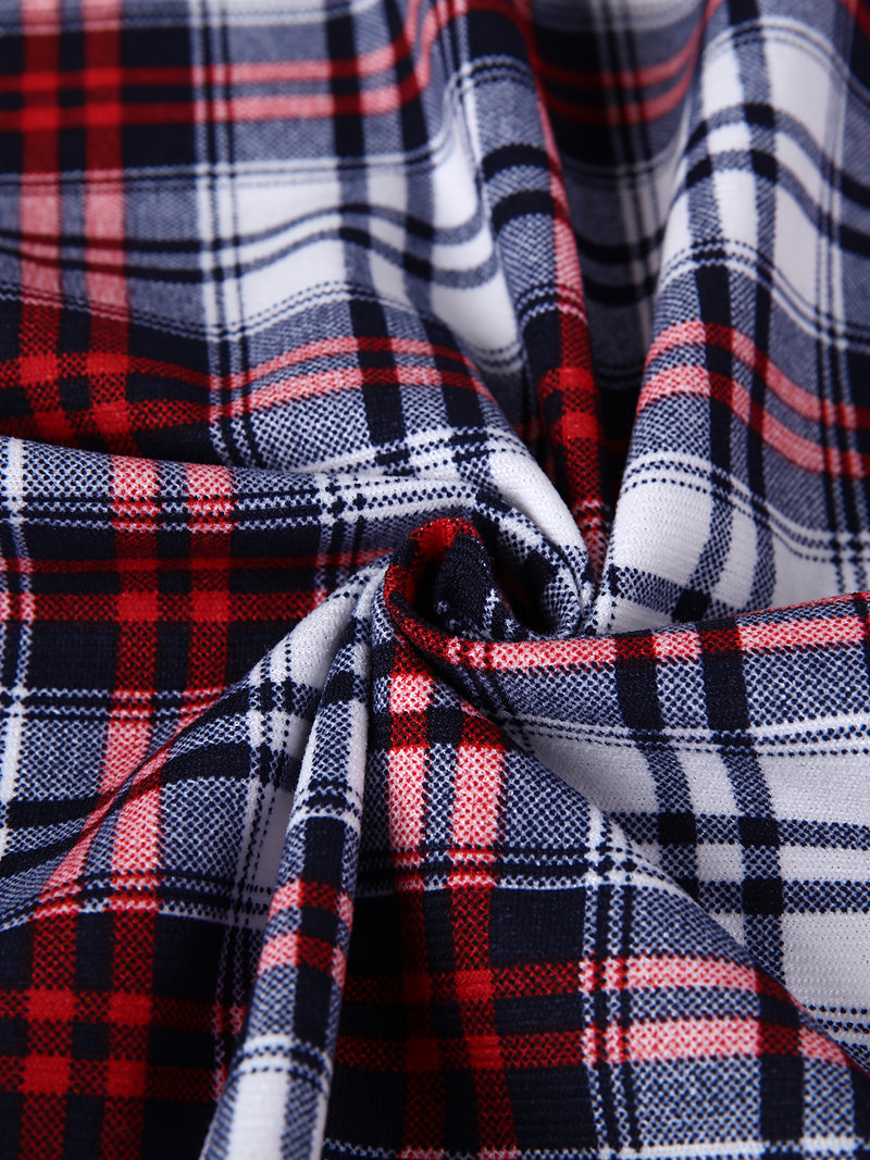 Set of 2 Long-Sleeve Men's Shirts for Autumn.